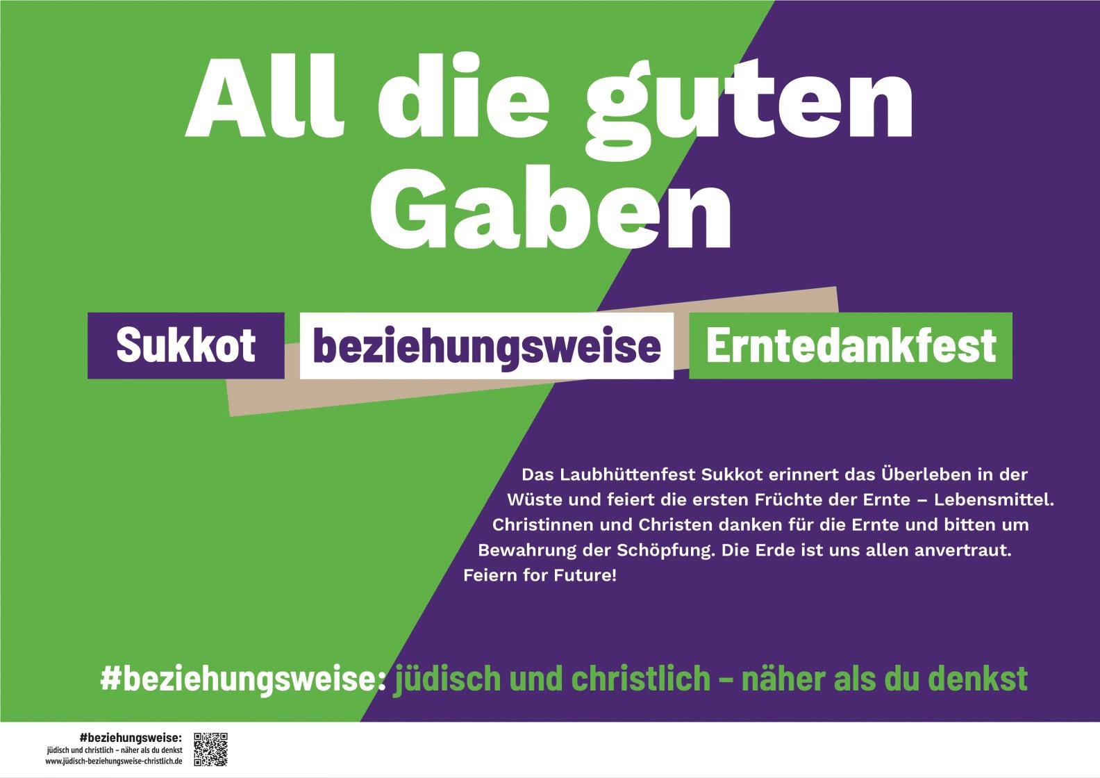 #bzw-Plakat_Sukkot und Erntedank